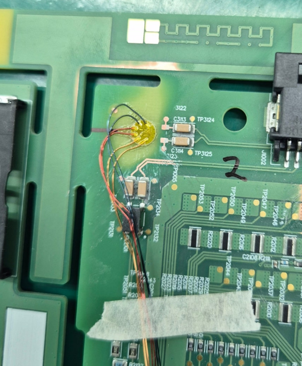 PCB Panel 스트레인게이지 부착 전체